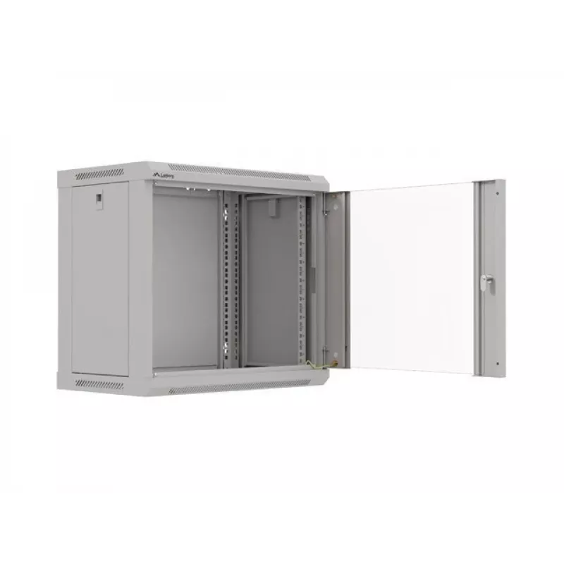 Lanberg WF03-5309-10S ερμάριο rack 9U τοίχου μαύρο