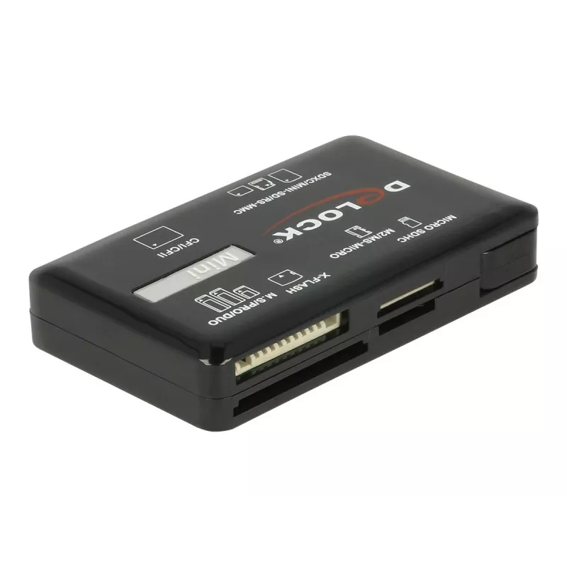DeLOCK SuperSpeed Αναγνώστης καρτών USB CF SD Micro SD MS M2 xD 5 Gbps