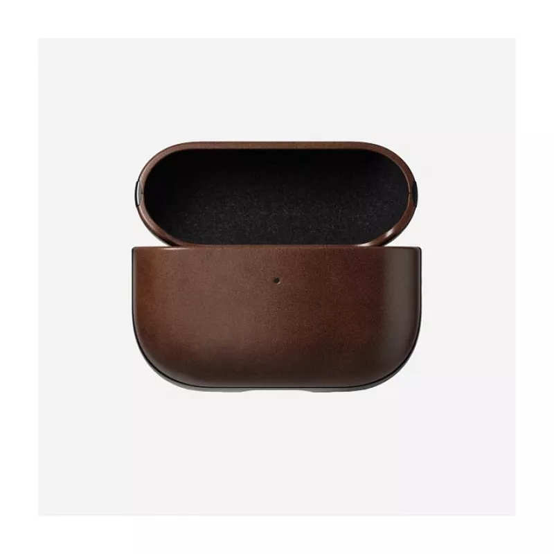 Θήκη Nomad Modern Leather Case — δέρμα, μικροΐνα, πολυανθρακικό, καφέ