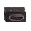 Akyga AK-AD-40 Adapter γωνιακός HDMI (M) σε HDMI (F) περιστρεφόμενος 180°, μαύρο