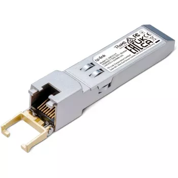 TP-Link 10G BASE-T RJ45 SFP+ Module, χαλκός, 10300 Mbit/s, RJ-45, 100 m, 10 Gigabit Ethernet, IEEE 802.3, IEEE 802.3ab, IEEE 802.3an, IEEE 802.3bz