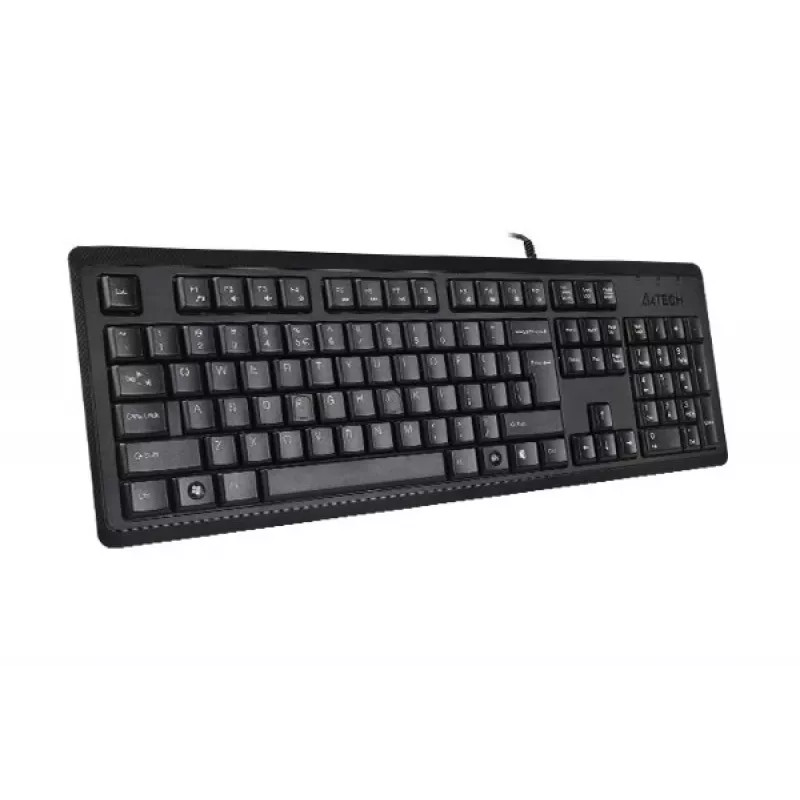A4Tech KR-92 Πληκτρολόγιο Καθολικό USB QWERTY Αγγλικά Μαύρο