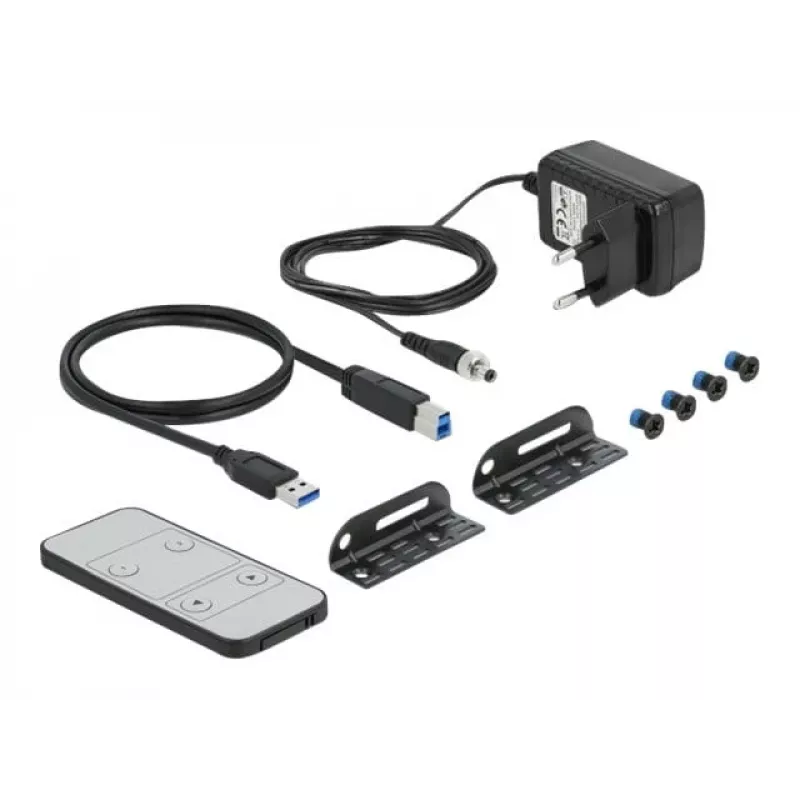 Διακόπτης KVM DeLOCK 11484 μαύρο
