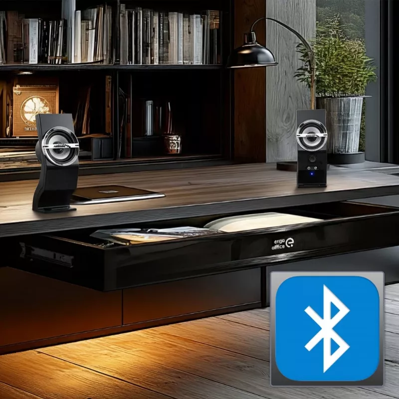 Audiocore AC805 Στερεοφωνικό Ηχείο 2.0 PC 6W μαύρο