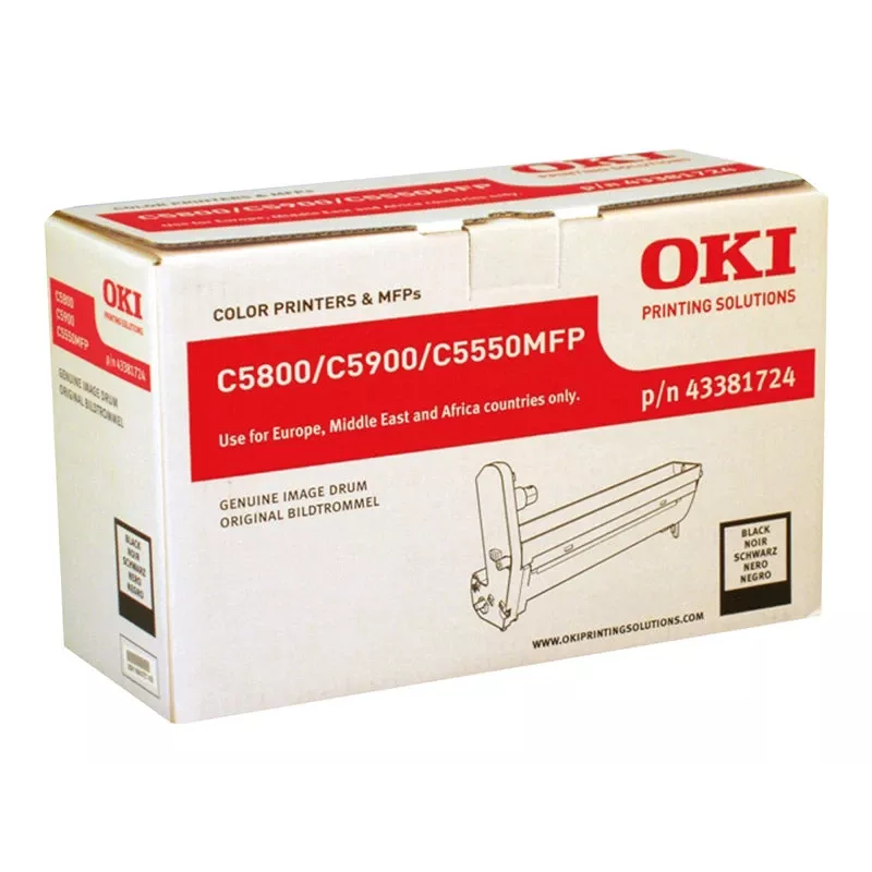 OKI Τύμπανο εικόνας μαύρο για C5800 C5900 C5550MFP 20000 σελίδες