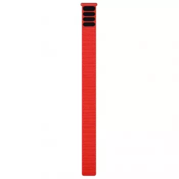 Λουράκι ρολογιού Garmin UltraFit 22 mm νάιλον φλογερό κόκκινο (010-13306-12)