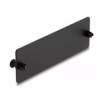 Τυφλό κάλυμμα οπτικών ινών DeLOCK μαύρο 109 mm μέταλλο