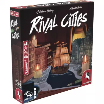 Deep Pint Games Rival Cities, επιτραπέζιο παιχνίδι