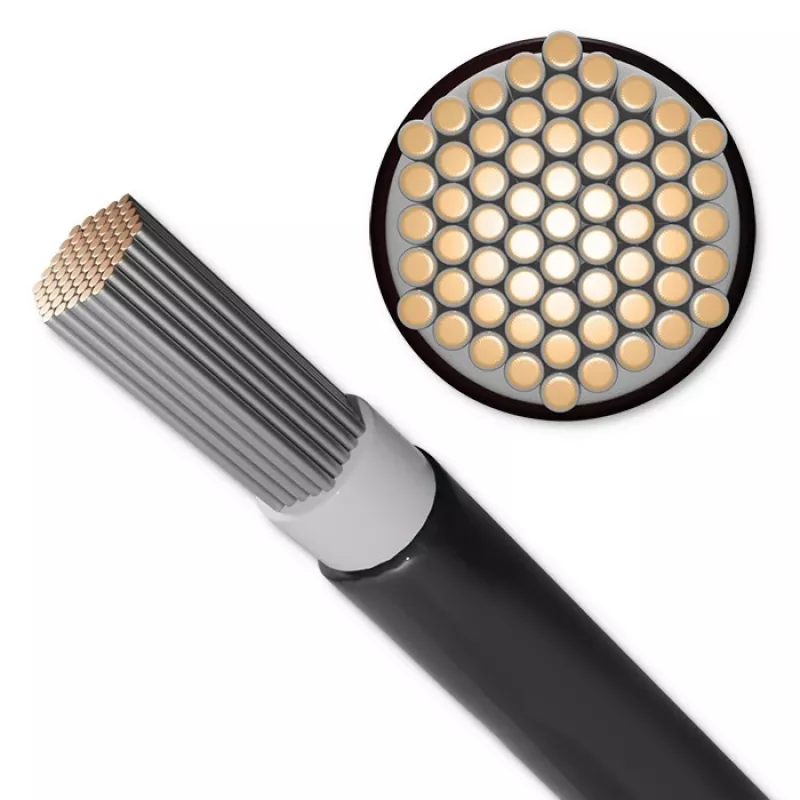 Qoltec 53853 Φωτοβολταϊκό ηλιακό καλώδιο | 6mm² | 100m | μαύρο