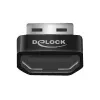 Delock MHL Adapter HDMI-A υποδοχή θηλυκή > USB Type-A βύσμα αρσενικό μαύρο
