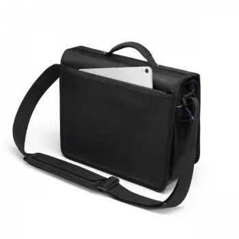 Τσάντα messenger REFLECTIV μαύρη