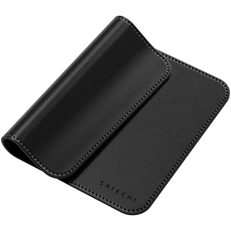 Satechi Premium-Mauspad – Vegan Leather Mouse Pad (μαύρο)