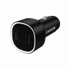 Φορτιστής αυτοκινήτου CANYON OnDrive 60 PD 60W 2xUSB-C — ισχύς 60W, 2 θύρες USB-C, μαύρο