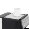 Jata JECA2525 μηχανή espresso, 20 bar, 850 W, δεξαμενή νερού 1,8 l, σωλήνας ατμού, μαύρο / ανοξείδωτο ατσάλι