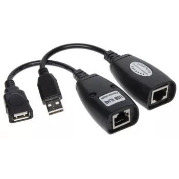 Genway USB-EX-50 Hub διασύνδεσης USB 2.0 Μαύρο