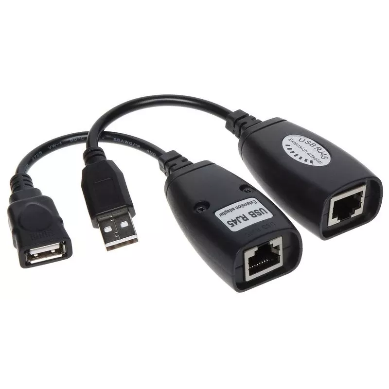 Genway USB-EX-50 Hub διασύνδεσης USB 2.0 Μαύρο