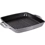 Τηγάνι ψησταριάς Staub 40511-785-0 33 cm Επαγωγή Γκρι γραφίτη