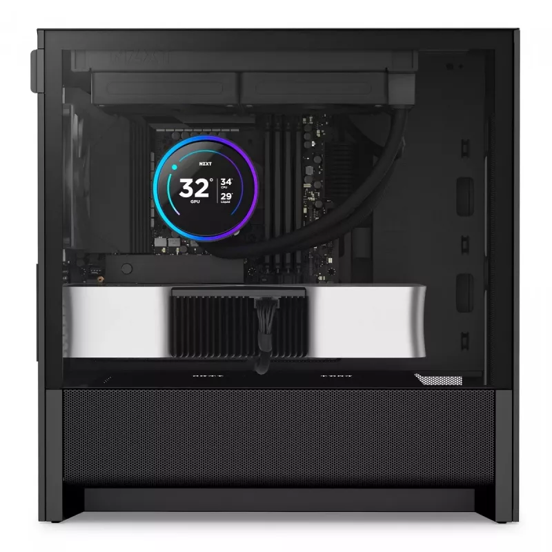 NZXT H3 Flow Micro ATX Airflow Κουτί - Μαύρο