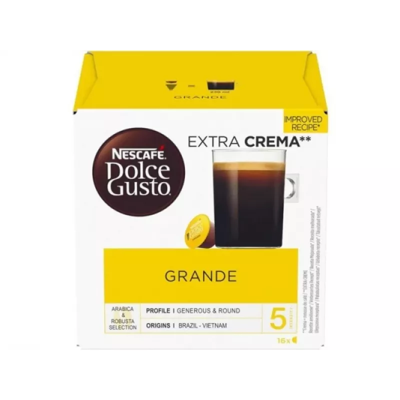 Nescafe Dolce Gusto Grande καφές, 16 κάψουλες