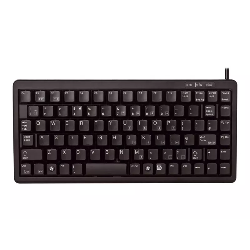 CHERRY G84-4100 Πληκτρολόγιο Universal USB AZERTY Γαλλικά Μαύρο