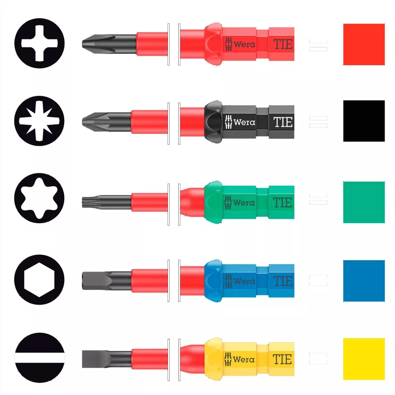 Σετ κατσαβιδιών Wera 05006617001 6 τεμ. με εργονομικές λαβές