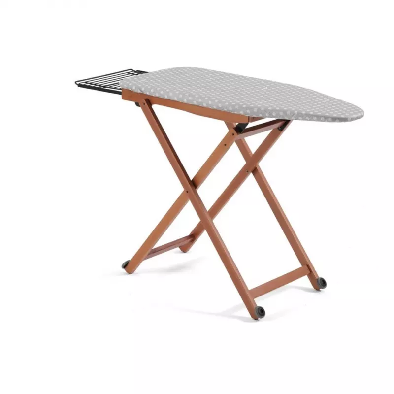 Σιδερώστρα ARREDAMENTI STIROLIGHT 135 x 45 cm, καφέ κάλυμμα, πτυσσόμενα πόδια