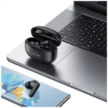 Ασύρματα ακουστικά Bluetooth Usams E05 TWS μαύρο