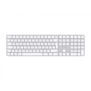 Apple Magic Πληκτρολόγιο MXK73D/A Universal USB + Bluetooth QWERTZ Γερμανικό λευκό