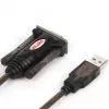 UNITEK Y-105A σειριακό καλώδιο μαύρο 1,5 m USB Type-A DB-9