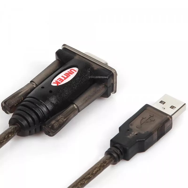 UNITEK Y-105A σειριακό καλώδιο μαύρο 1,5 m USB Type-A DB-9