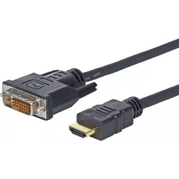 Vivolink PROHDMIDVI1.5 προσαρμογέας καλωδίου βίντεο 1,5 m HDMI DVI-D μαύρο