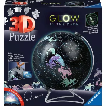 3D Puzzle Ball Star Globe λάμπει στο σκοτάδι