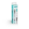 Καλώδιο φόρτισης USB Type-C ColorWay CW-CBPDCC040-GR, 65W PD, 1 m, πράσινο