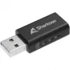 Εσωτερικός προσαρμογέας DAC USB Type-A σε 3,5 mm Sharkoon DAC Pro S — έξοδος 2 V, μαύρο, compact (42 × 17,3 × 9,7 mm)