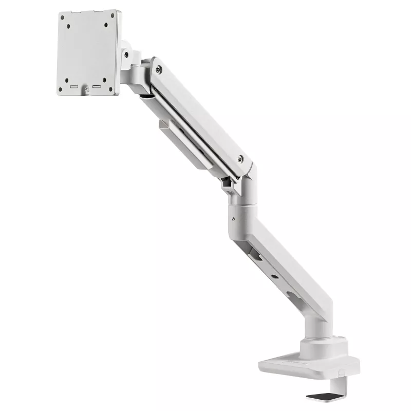 Βραχίονας οθόνης SILVERSTONE SST-ARM14 ρυθμιζόμενου ύψους βάση VESA για μία οθόνη, ασημί