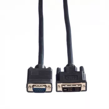 VALUE Καλώδιο DVI-VGA, DVI (12+5) ST - VGA ST 2,0m (11.99.5420)
