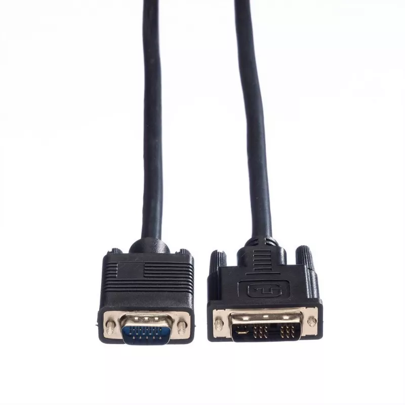 VALUE Καλώδιο DVI-VGA, DVI (12+5) ST - VGA ST 2,0m (11.99.5420)