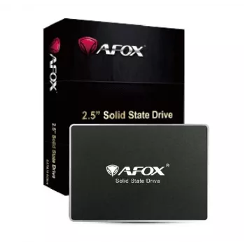AFOX SD250-512GQN SSD SATA III 2,5", 512 GB, QLC, 560 MB/s, μαύρο