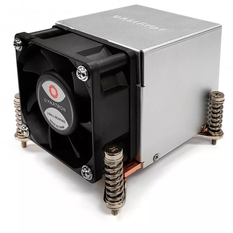Inter-Tech K-650 Ψύκτρα επεξεργαστή 6 cm αλουμίνιο – μαύρο (88885510)