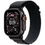 Έξυπνο ρολόι Apple Watch Ultra 3 GPS + Cellular 49mm θήκη μαύρου τιτανίου μαύρο λουράκι Milanese Small