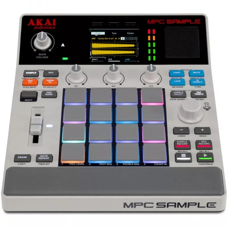 AKAI MPC SAMPLE - φορητός sampler/groovebox