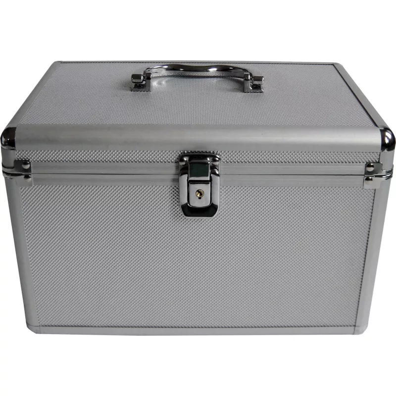 Θήκη MediaRange BOX75 για 200 δίσκους Ασημί