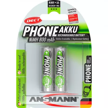 Μπαταρία Ansmann blister 2 X DECT Accu AA 800mAh