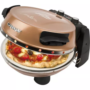 Φούρνος πίτσας Napoletana (χαλκός, 1.200 Watt, για πίτσες Ø 31 cm, 2 πέτρες)