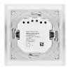 Fibaro Πρίζα Walli Outlet N Τύπου E ανθρακί FGWSONE-011-8