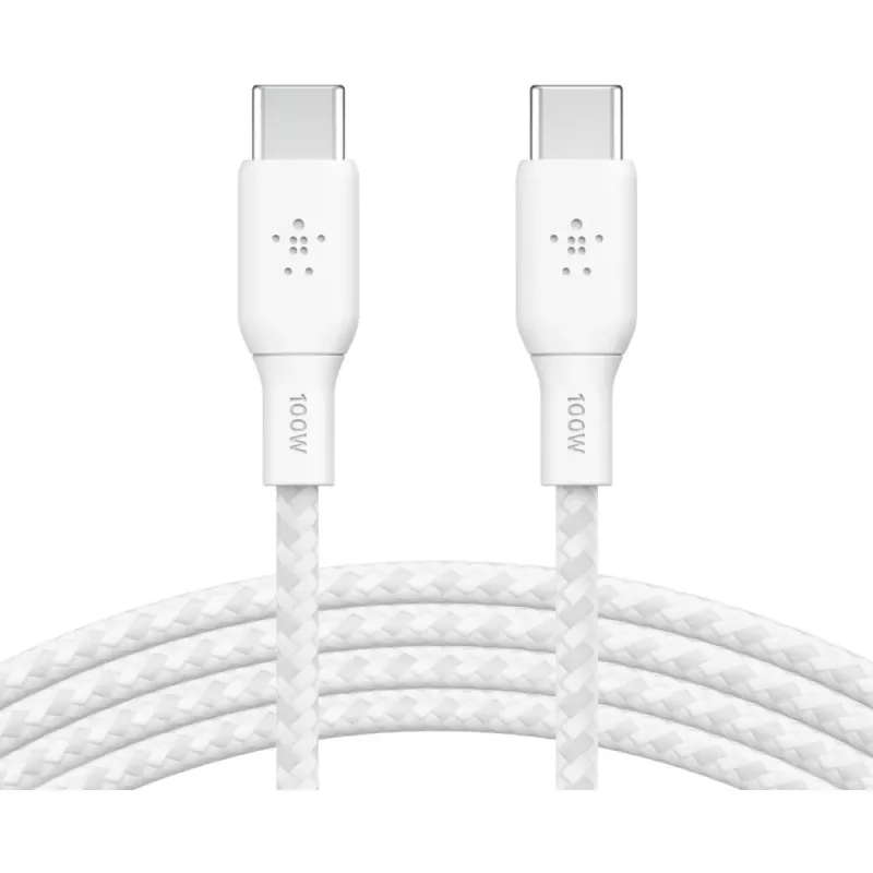 Καλώδιο USB Belkin BOOST CHARGE USB 2.0 2m USB C Λευκό