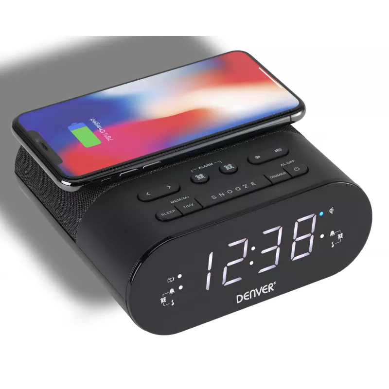 Denver CRQ-107 ψηφιακό ξυπνητήρι μαύρο