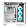 Κουτί υπολογιστή Darkflash DY470 (λευκό) + 4 ανεμιστήρες