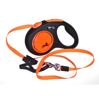 FLEXI νέο Neon S - λουρί με μηχανισμό - 5 m