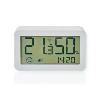 Nedis ZBSC30WT - Smart Climate Sensor - Zigbee 3.0 - Λειτουργία με μπαταρία - Android - IOS - Λευκό